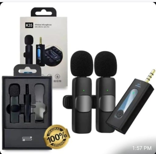 K35 Duel Wireless Microphone